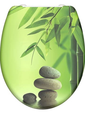 Schütte Toiletbril met softclose "Green garden" groen