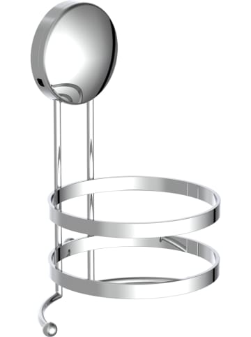 Schütte Haartrockner-Halter in Chrom - (B)11 x (H)10 x (T)15 cm