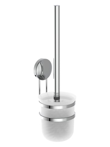 Schütte Uchwyt ścienny w kolorze srebrnym na szczotkę WC