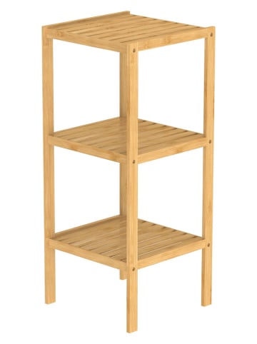 Schütte Badezimmer-Standregal in Hellbraun - (B)33 x (H)80 x (T)33 cm