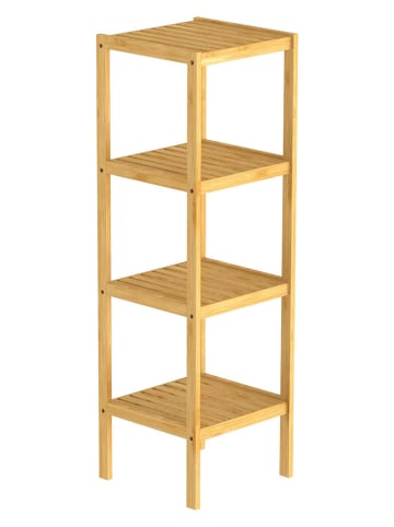 Schütte Staande badkamerkast lichtbruin - (B)33 x (H)110 x (D)33 cm