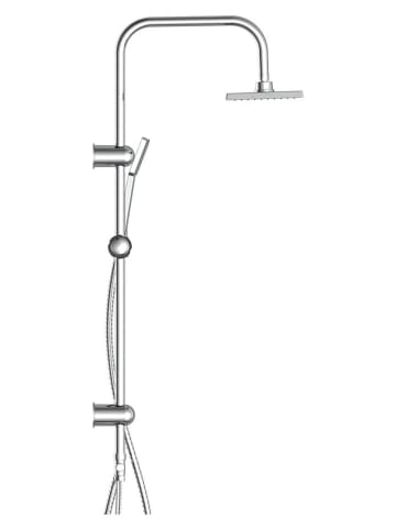 Schütte Roestvrijstalen douchezuil "Easy Energy"