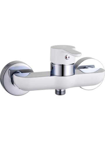 Schütte Douchekraan "Diziani" wit/chroomkleurig