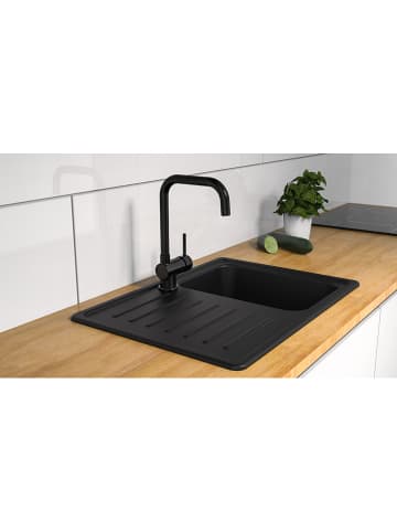 Schütte Spültischarmatur "Futura" in Schwarz