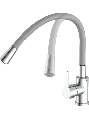 eisl since 1980 Bateria zlewozmywakowa "Leon" w kolorze szarym