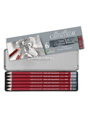 CRETACOLOR Ołówki grafitowe (6 szt.)