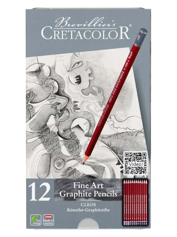 CRETACOLOR Graphitstifte - 12 Stück