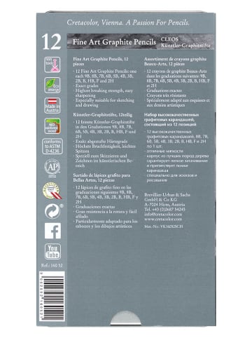 CRETACOLOR Graphitstifte - 12 Stück