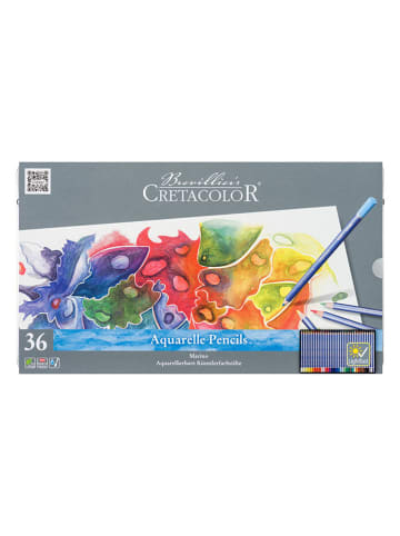 CRETACOLOR Aquarellstifte "Marino" - 36 Stück