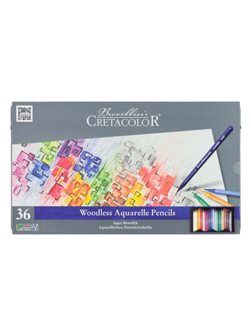 CRETACOLOR Aquarellstifte "Aqua Monolith" - 36 Stück