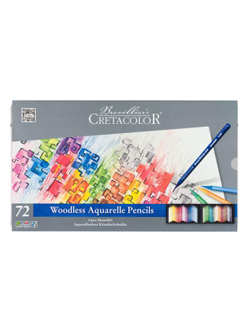 CRETACOLOR Aquarelpotloden "Aqua Monolith" - 72 stuks