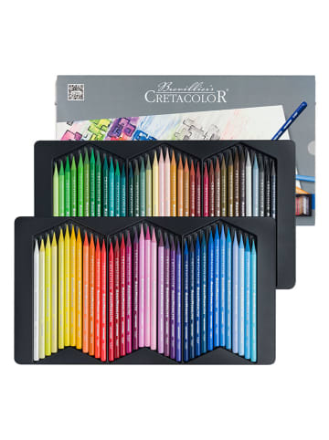 CRETACOLOR Aquarellstifte "Aqua Monolith" - 72 Stück