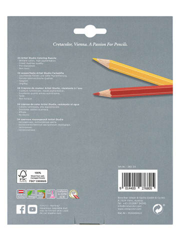 CRETACOLOR Kleurpotloden "Artist" - 24 stuks