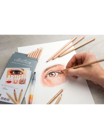 CRETACOLOR Buntstifte "Faces" - 12 Stück