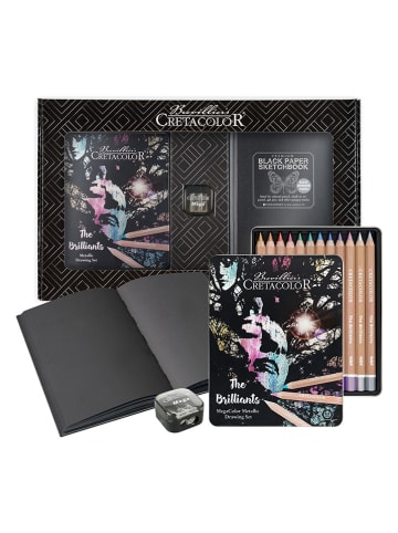 CRETACOLOR 3-częściowy zestaw "Metallic" do rysowania