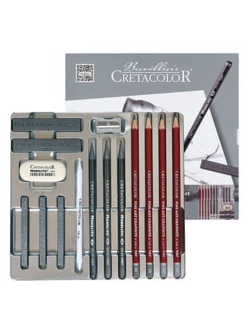 CRETACOLOR 15-częściowy zestaw grafitowy