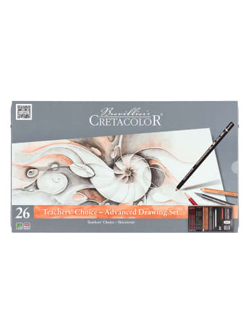 CRETACOLOR 26-częściowy zestaw artystyczny