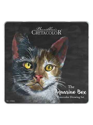 CRETACOLOR 24-delige aquarellset "The Aquarino-Box"