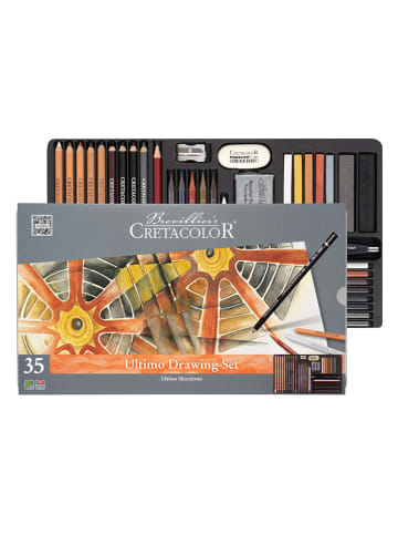 CRETACOLOR 35-delige kunstenaarsset