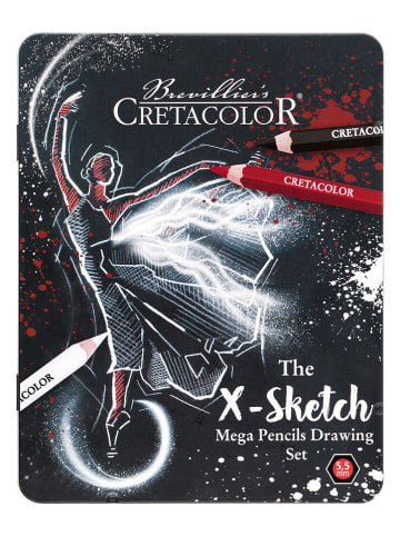 CRETACOLOR Kredki (12 szt.) "X-Sketch Mega Sketching"