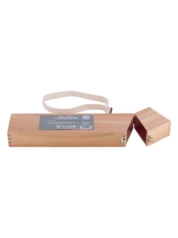 CRETACOLOR Holzpinselbox in Natur