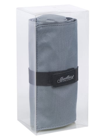 CRETACOLOR 2-delige pennenmapset grijs