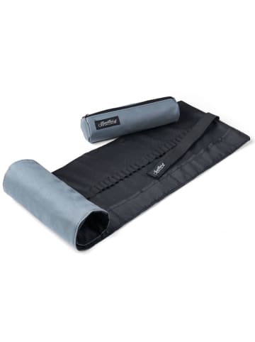 CRETACOLOR 2-delige pennenmapset grijs