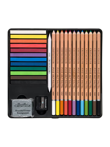 CRETACOLOR 27tlg. Malset "The Pastel Basic Box"