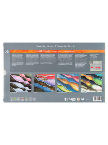 CRETACOLOR Buntstifte "FineArtPastel" - 36 Stück
