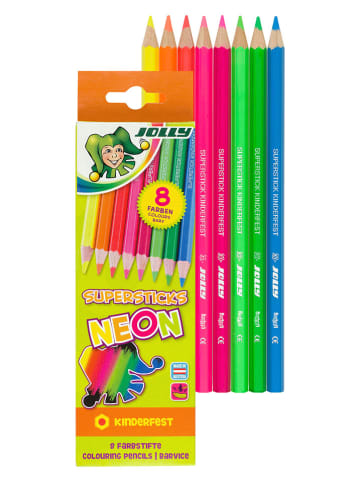 Jolly Kredki (8 szt.) "Neon"