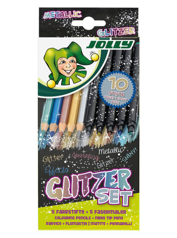 Jolly Buntstifte "Glitzer" - 5 Stück