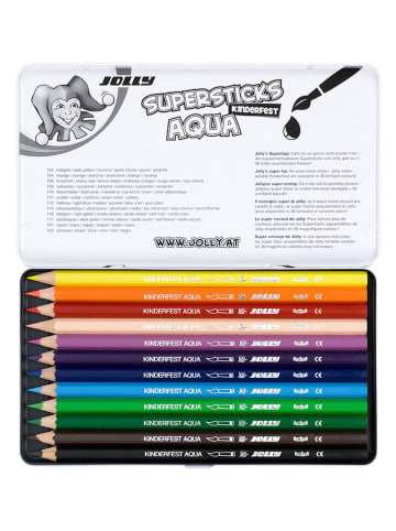 Jolly Kredki akwarelowe (12 szt.) "Superstick"