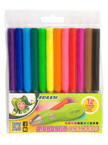 Jolly Navulpatronen voor airbrushpen "Fun" - 12 stuks