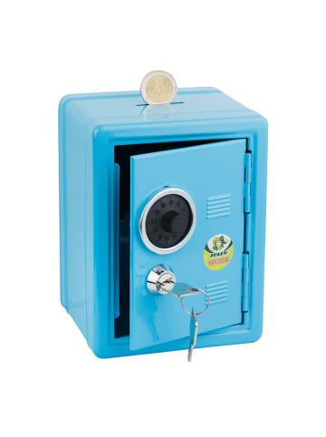 Jolly Spardose "Tresor" in Hellblau - (L)16,5 x (B)12,5 x (H)12 cm