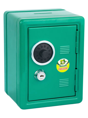 Jolly Spaarpot "Tresor" groen - (L)16,5 x (B)12,5 x (H)12 cm