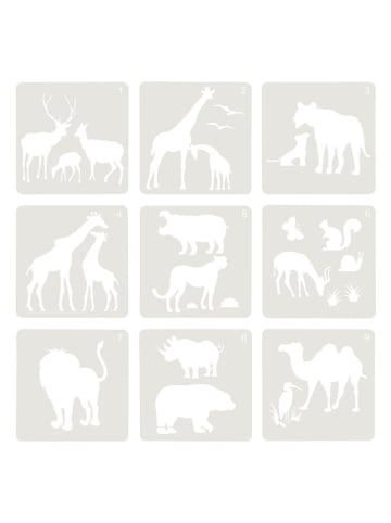 Jolly Airbrush-Schablonen - 30 Stück