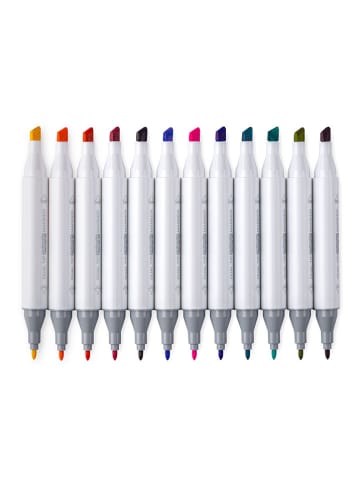 Jolly Airbrush-Textilmarker-Nachfüllpatronen - 12 Stück