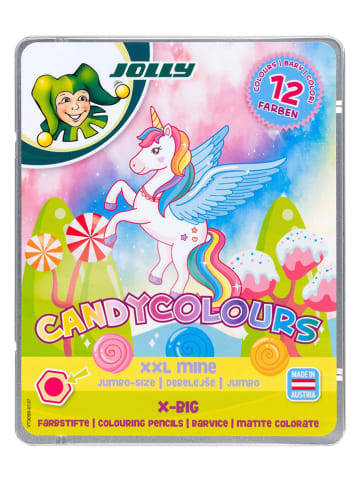 Jolly Buntstifte "X-BIG Candy Colours" - 12 Stück