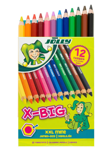 Jolly Buntstifte "X-BIG" - 12 Stück