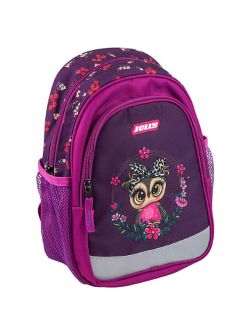 Jolly Kindergartenrucksackset "Eule" in Lila - (B)23 x (H)33 x (T)13 cm