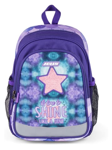 Jolly Kindergartenrucksackset "Star" in Lila - (B)23 x (H)33 x (T)13 cm