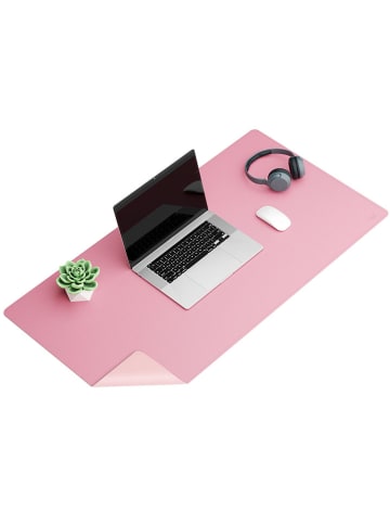 SAX Podkładka w kolorze jasnoróżowym na biurko - 90 x 45 cm