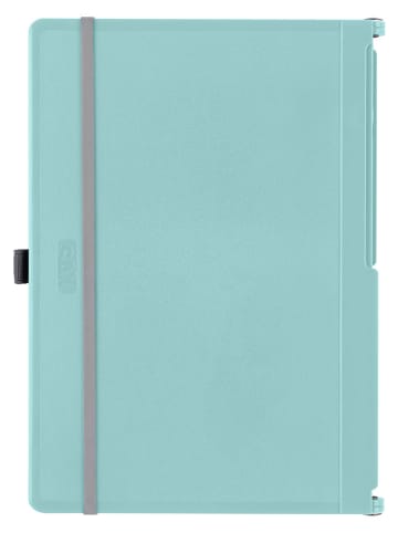 SAX Podkładka w kolorze błękitnym z klipsem - A4