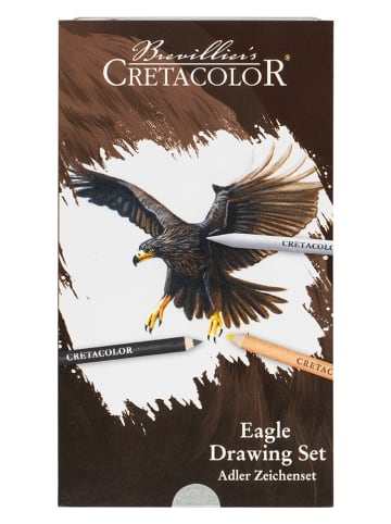 CRETACOLOR 12-częściowy zestaw "Eagle" do rysowania