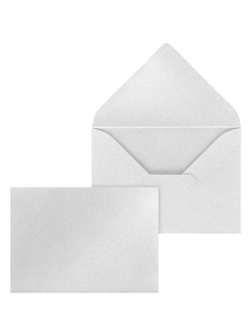 ÖKI Kuverts in Silber/ Gold - 10 Stück - DIN B6