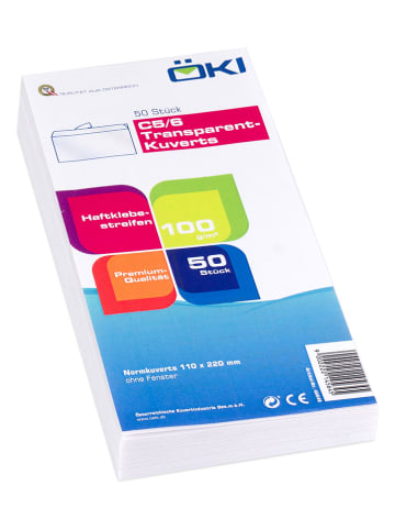 ÖKI Enveloppen wit - 50 stuks - DIN Lang