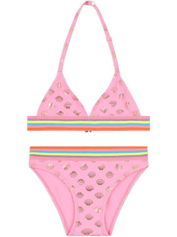 Billieblush Bikini w kolorze złoto-jasnoróżowym