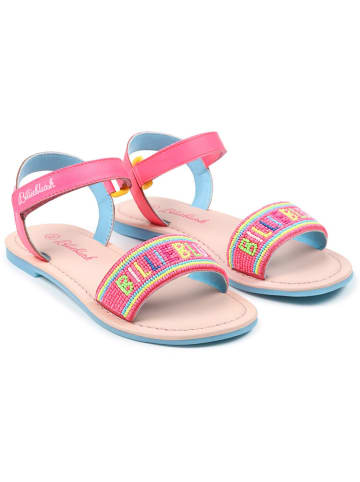 Billieblush Sandalen in Pink/ Hellblau