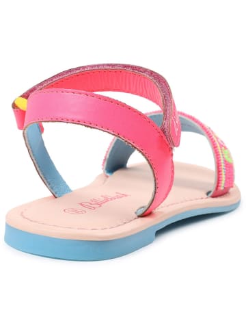 Billieblush Sandalen in Pink/ Hellblau