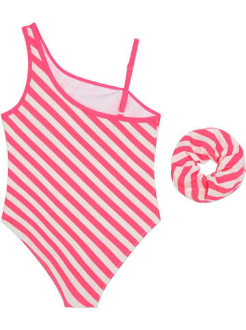 Billieblush 2tlg. Badeoutfit in Pink/ Weiß